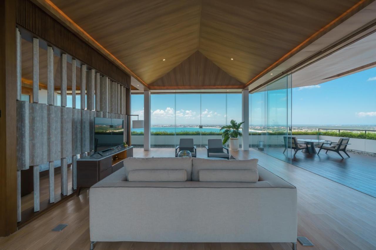 Beyond The Sea - Luxe Sea View Villa In Jimbaran Exterior foto