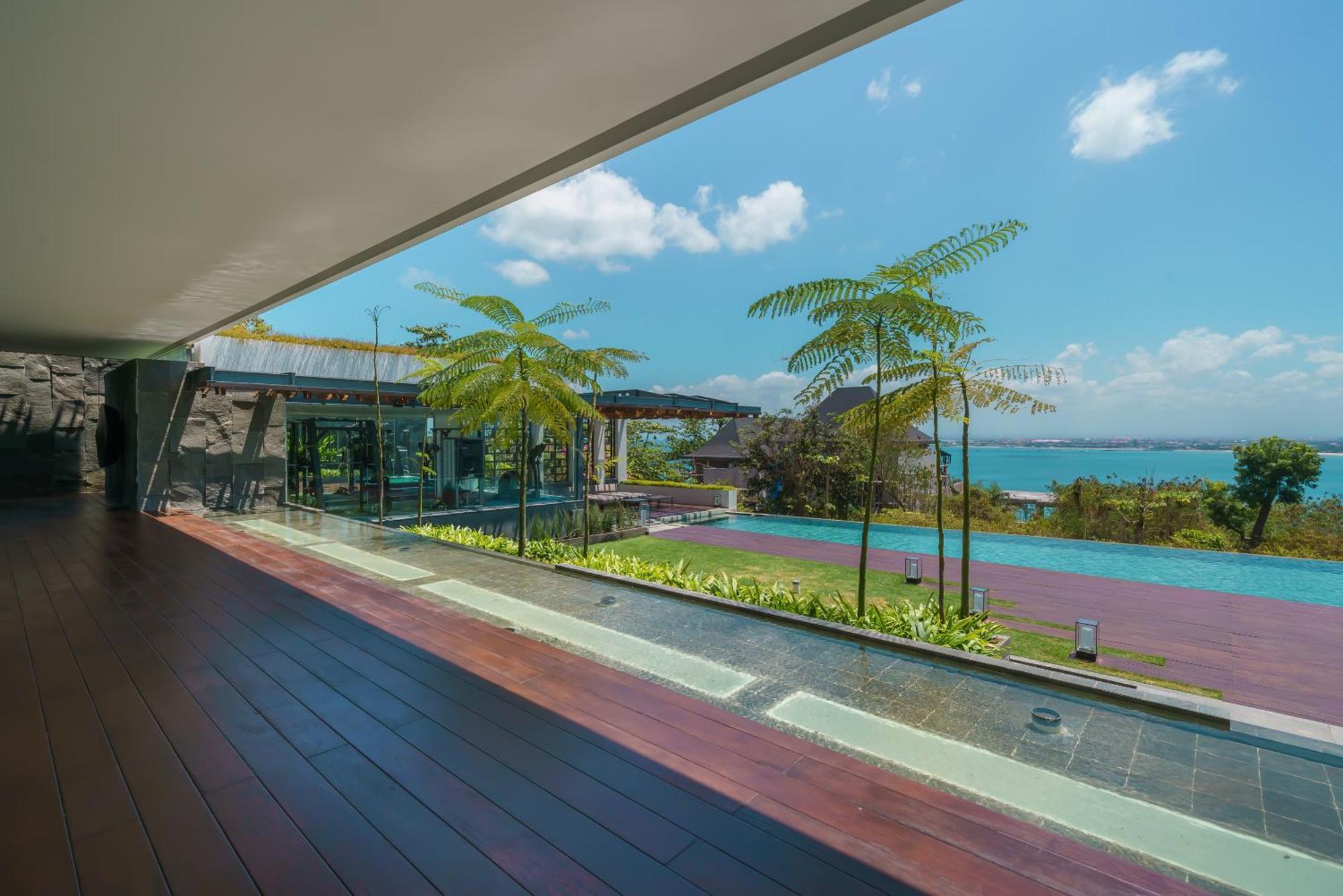 Beyond The Sea - Luxe Sea View Villa In Jimbaran Exterior foto