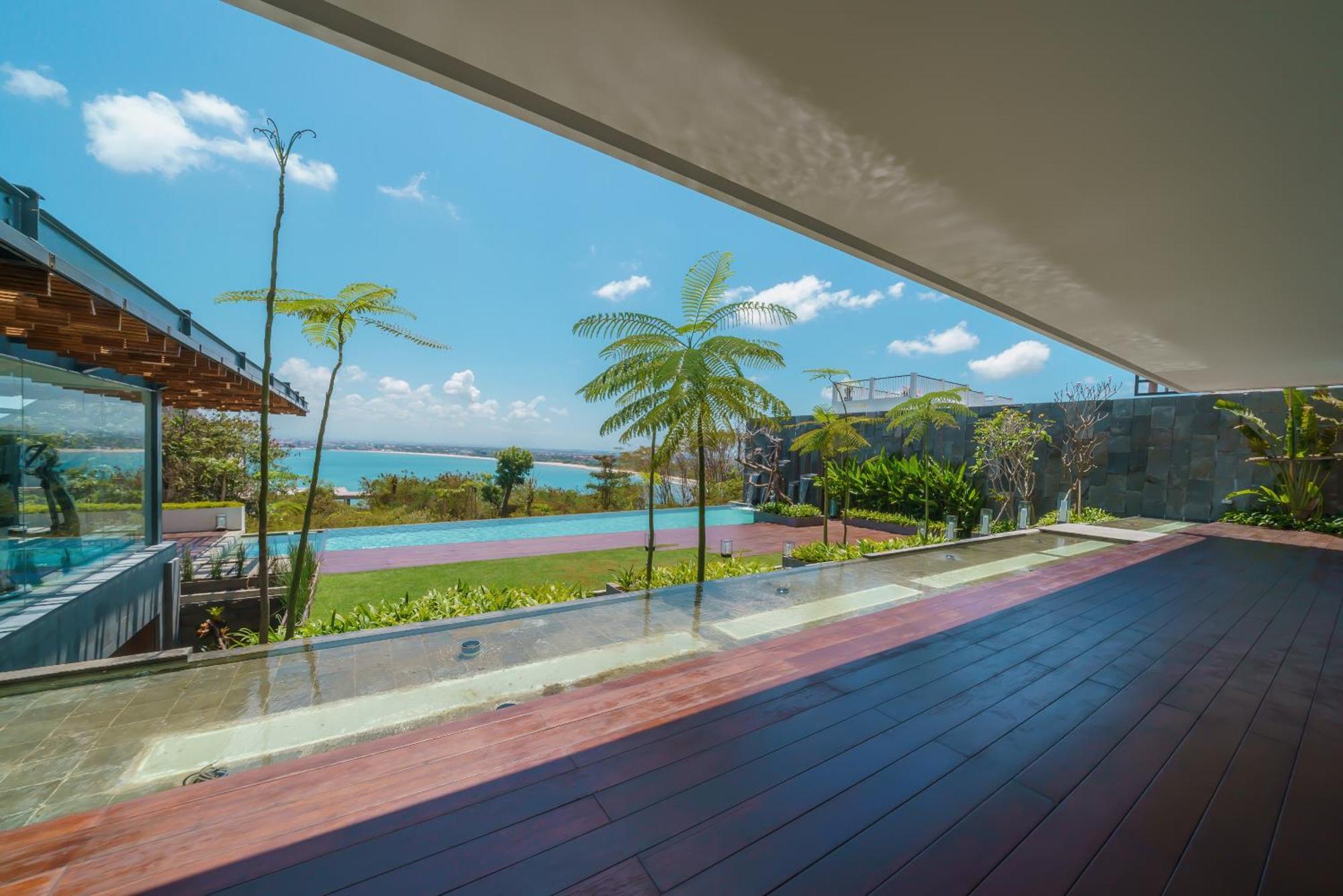 Beyond The Sea - Luxe Sea View Villa In Jimbaran Exterior foto