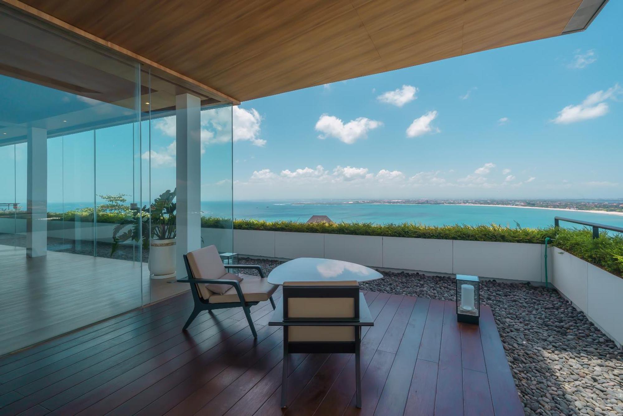Beyond The Sea - Luxe Sea View Villa In Jimbaran Exterior foto
